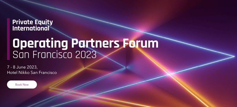 Join us at the PEI Operating Partners Forum in San Francisco